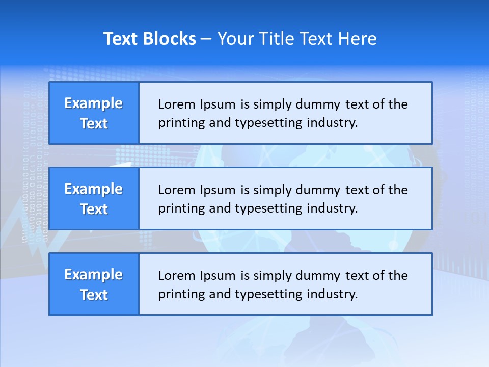 Writing Together Chair PowerPoint Template