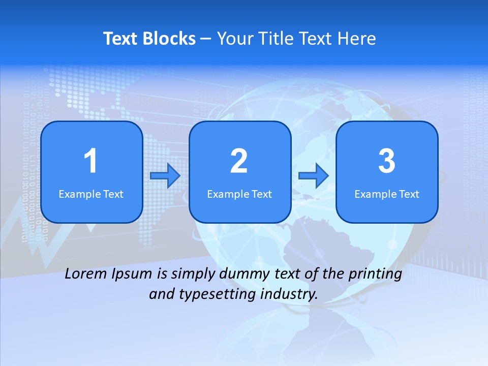 Writing Together Chair PowerPoint Template