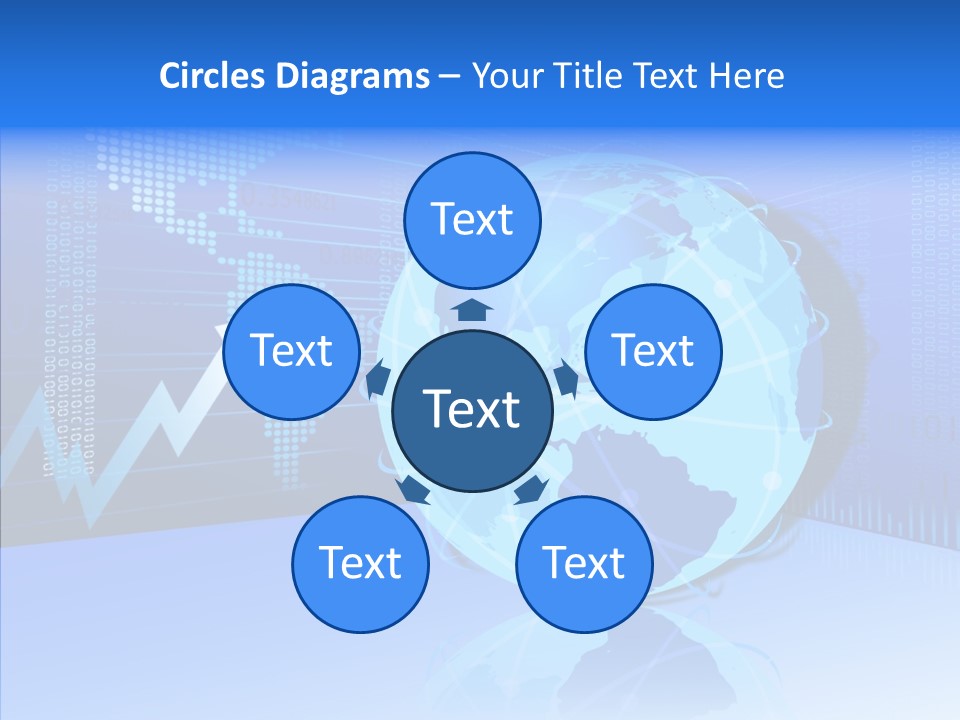 Writing Together Chair PowerPoint Template