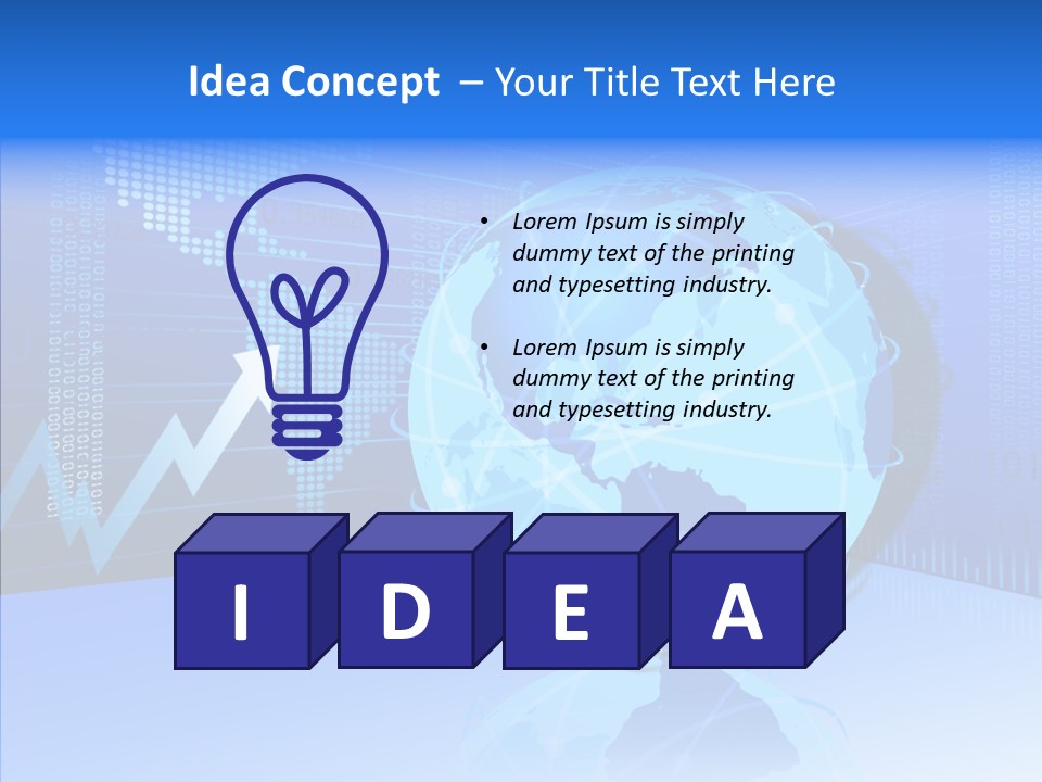Writing Together Chair PowerPoint Template