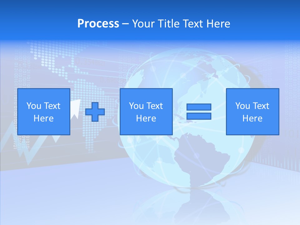 Writing Together Chair PowerPoint Template