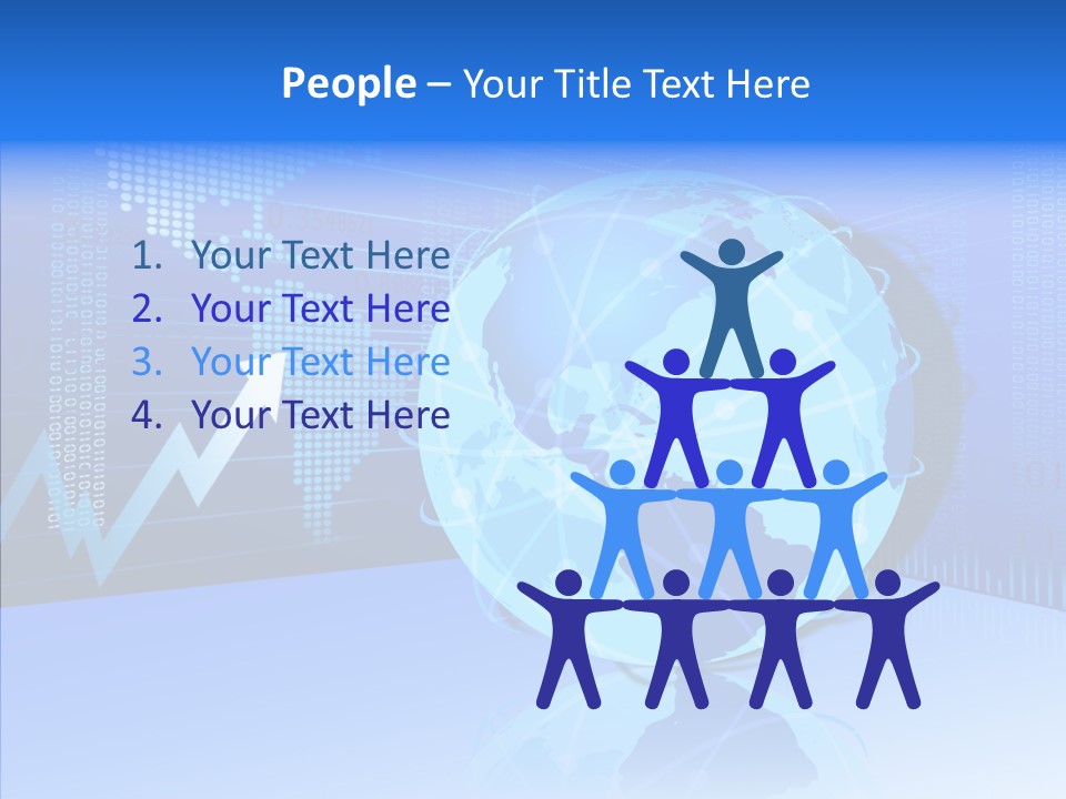 Writing Together Chair PowerPoint Template