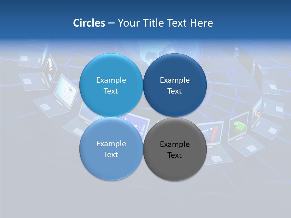 Medium Host Ethernet PowerPoint Template