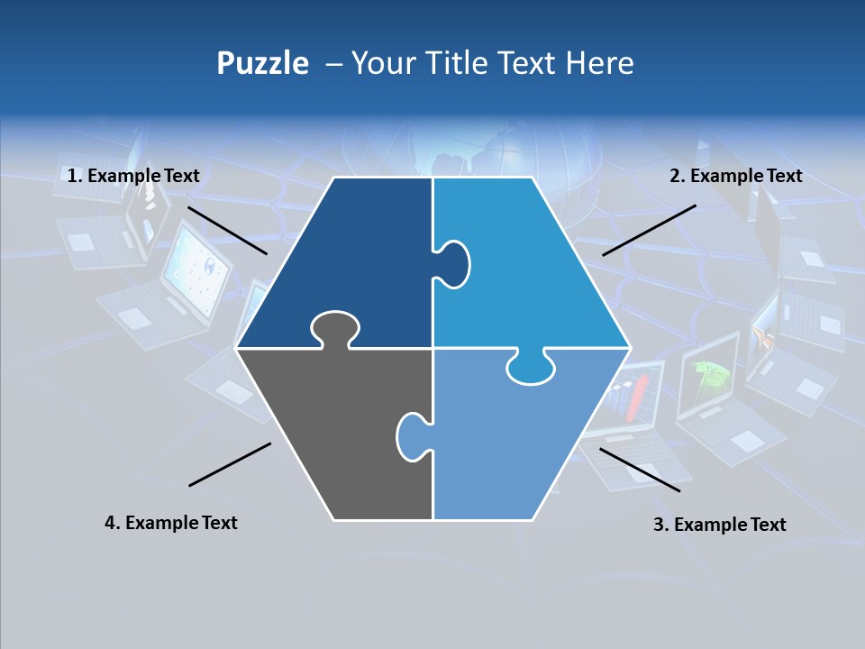 Medium Host Ethernet PowerPoint Template