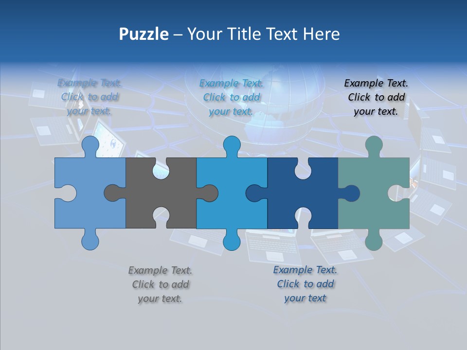 Medium Host Ethernet PowerPoint Template