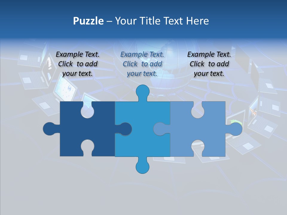 Medium Host Ethernet PowerPoint Template