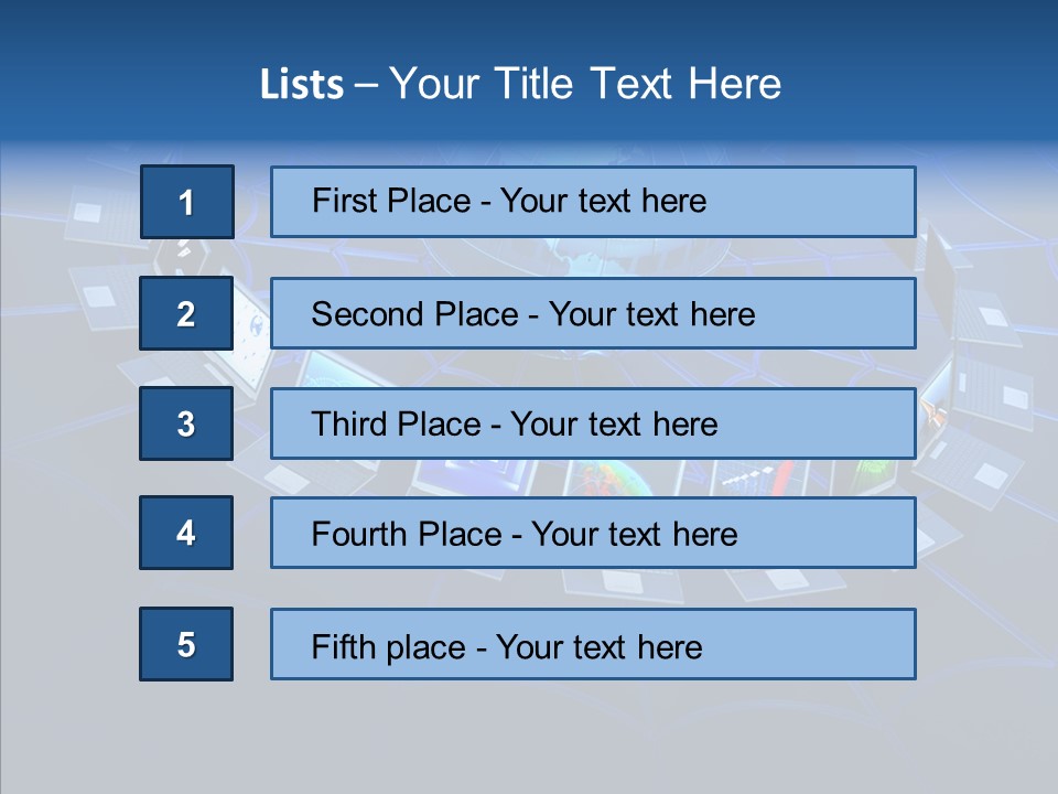 Medium Host Ethernet PowerPoint Template