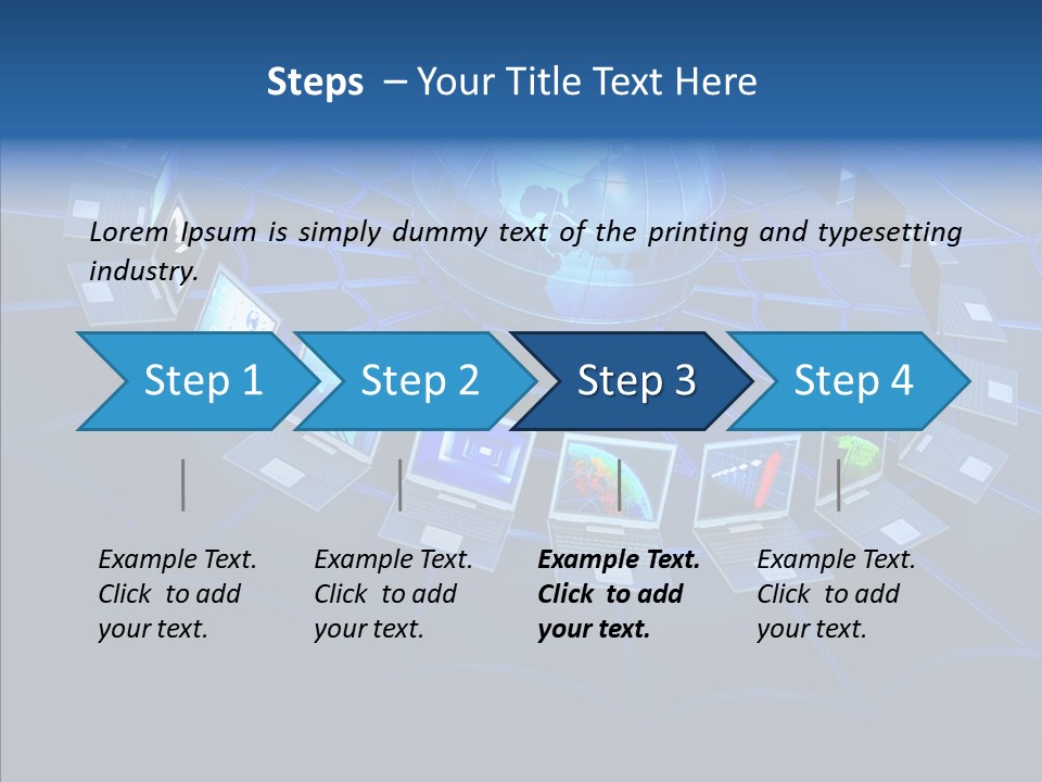 Medium Host Ethernet PowerPoint Template