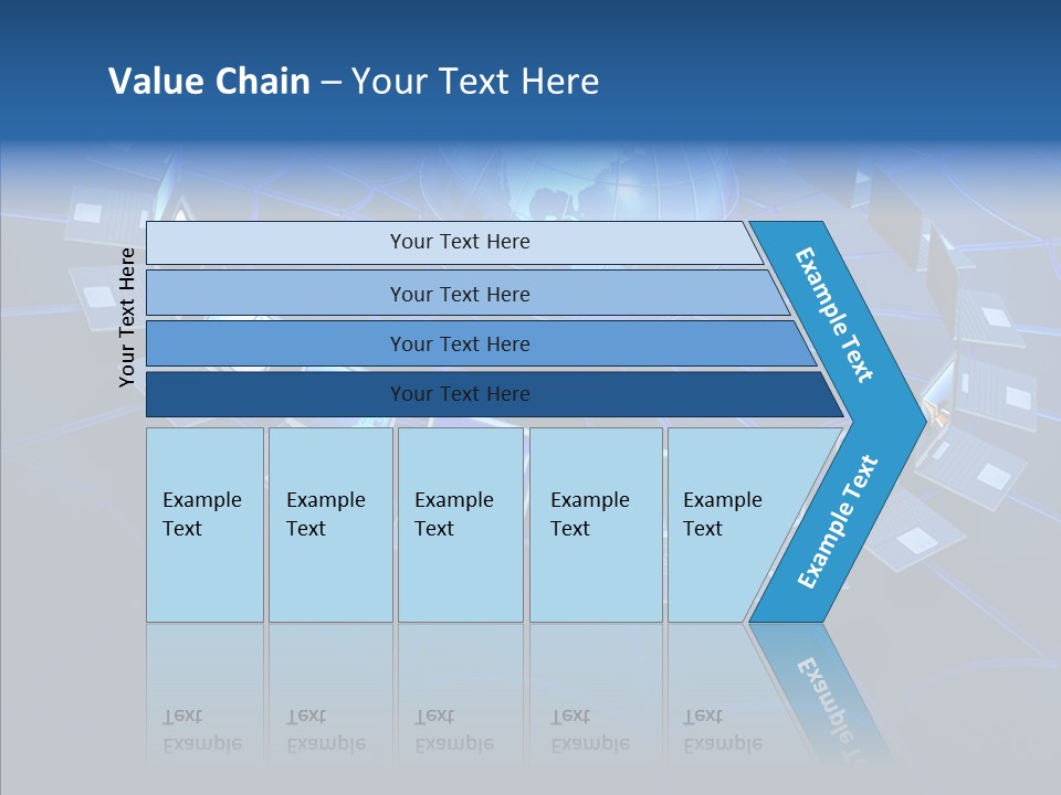 Medium Host Ethernet PowerPoint Template