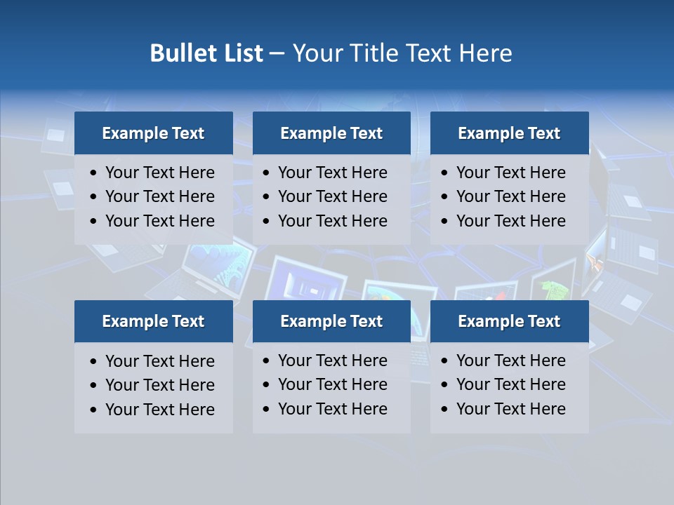 Medium Host Ethernet PowerPoint Template