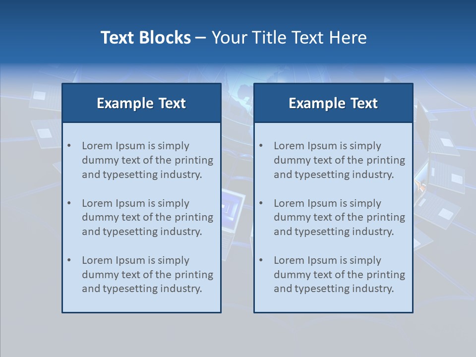 Medium Host Ethernet PowerPoint Template