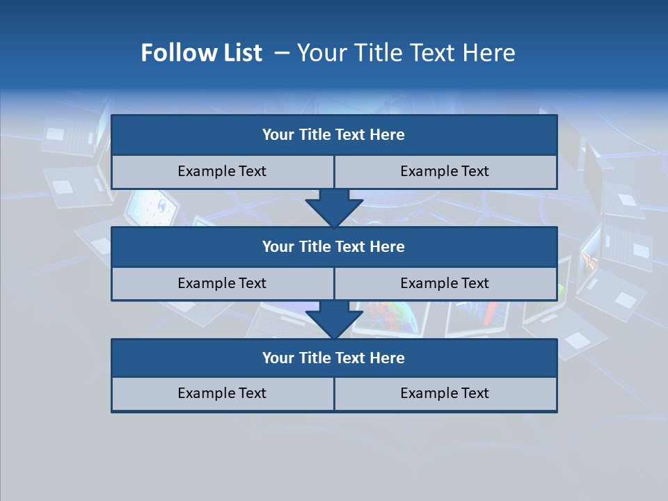 Medium Host Ethernet PowerPoint Template