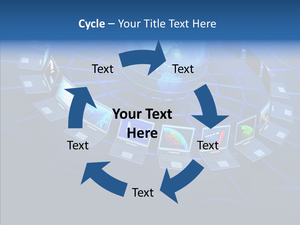 Medium Host Ethernet PowerPoint Template