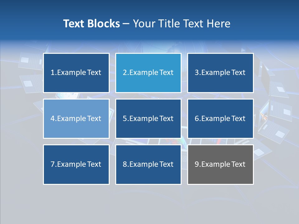 Medium Host Ethernet PowerPoint Template