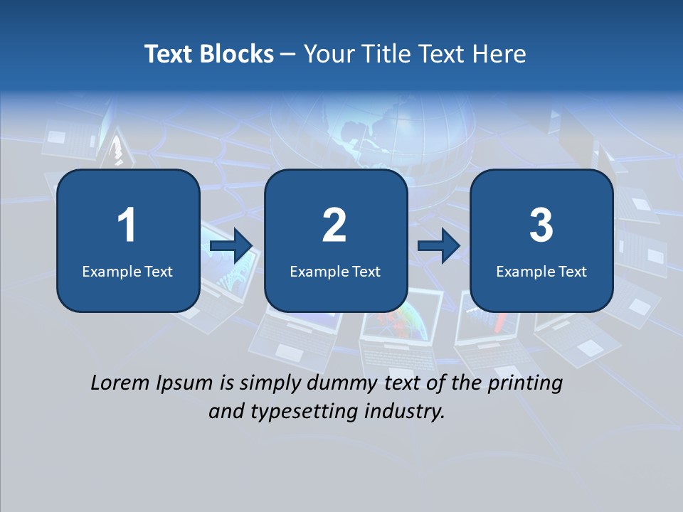 Medium Host Ethernet PowerPoint Template