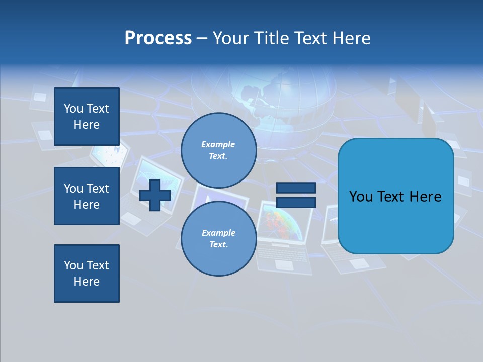 Medium Host Ethernet PowerPoint Template