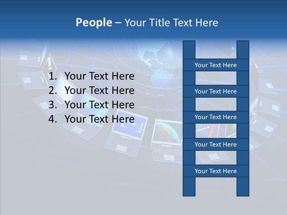 Medium Host Ethernet PowerPoint Template