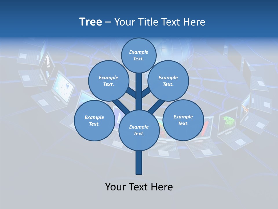 Medium Host Ethernet PowerPoint Template