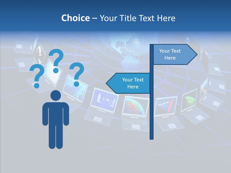 Medium Host Ethernet PowerPoint Template