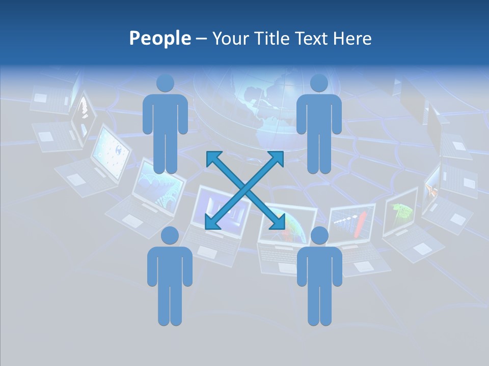 Medium Host Ethernet PowerPoint Template
