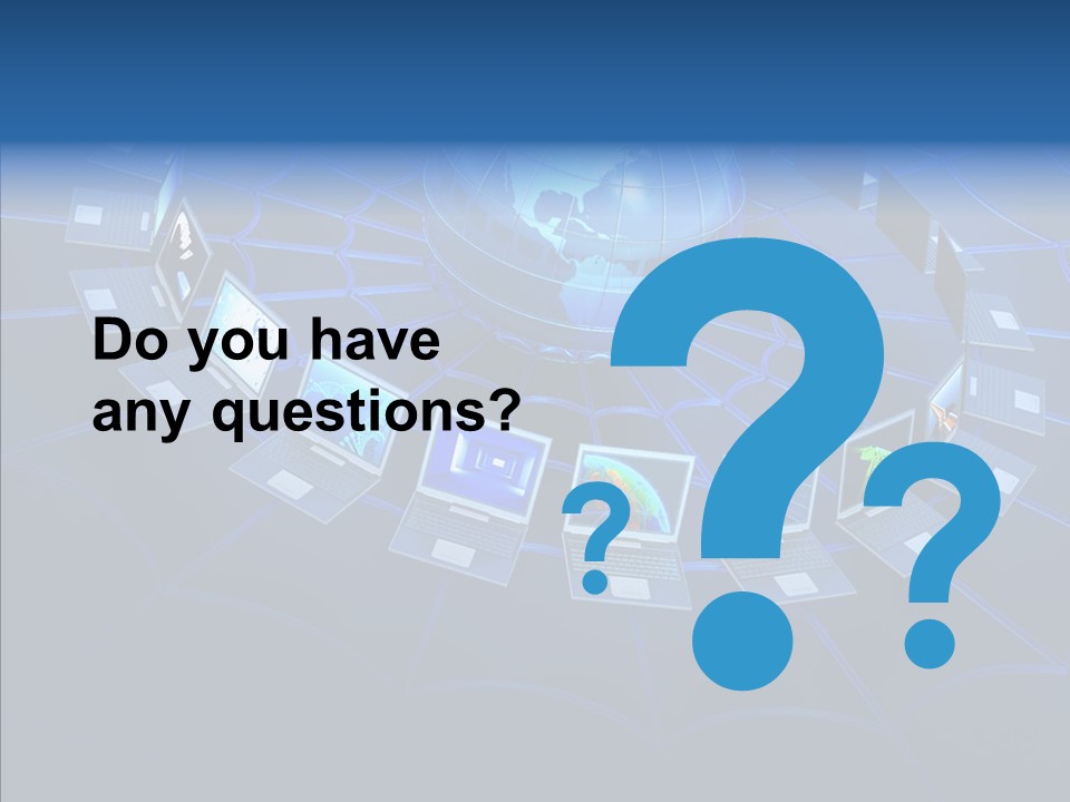 Medium Host Ethernet PowerPoint Template