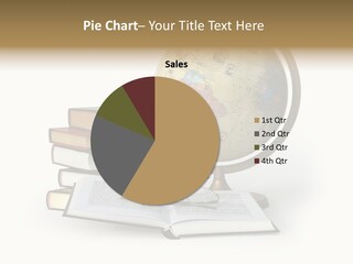 Bookcase Information Earth PowerPoint Template