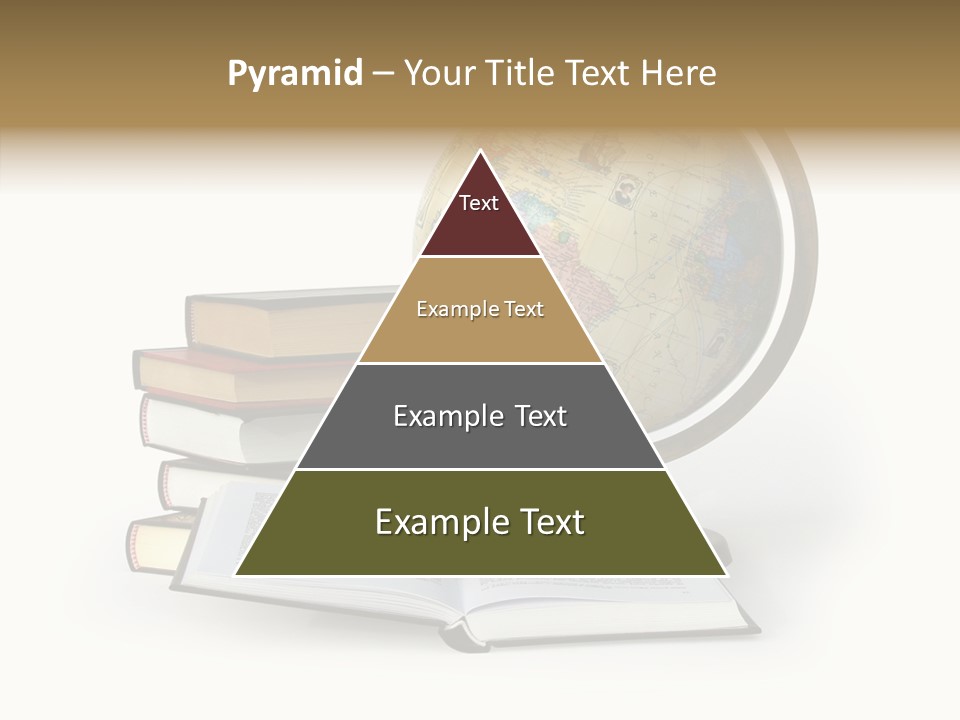 Bookcase Information Earth PowerPoint Template