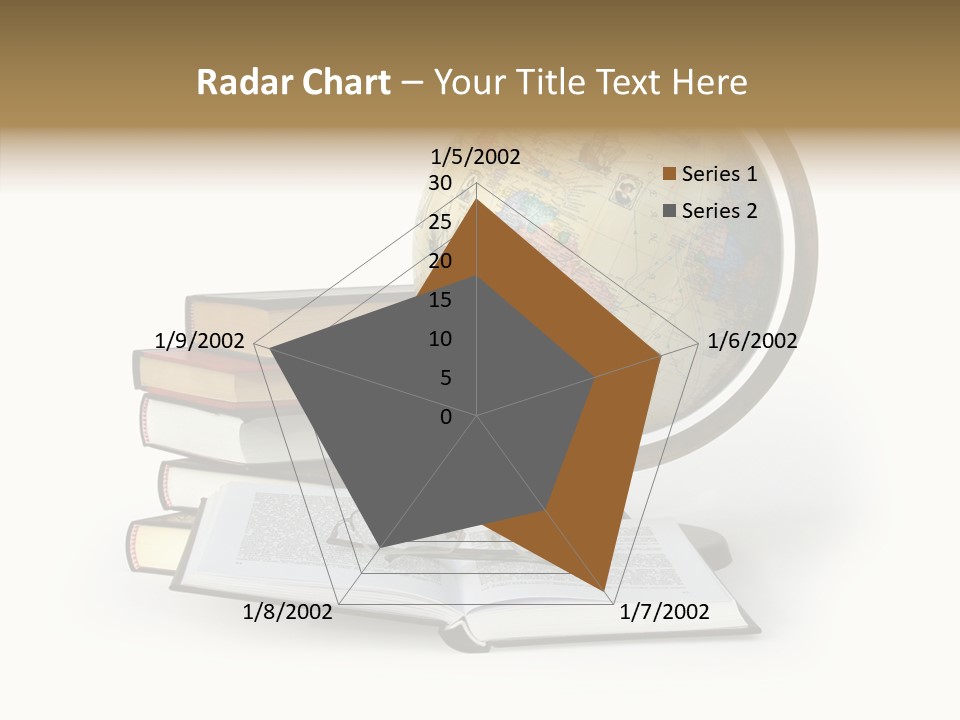 Bookcase Information Earth PowerPoint Template
