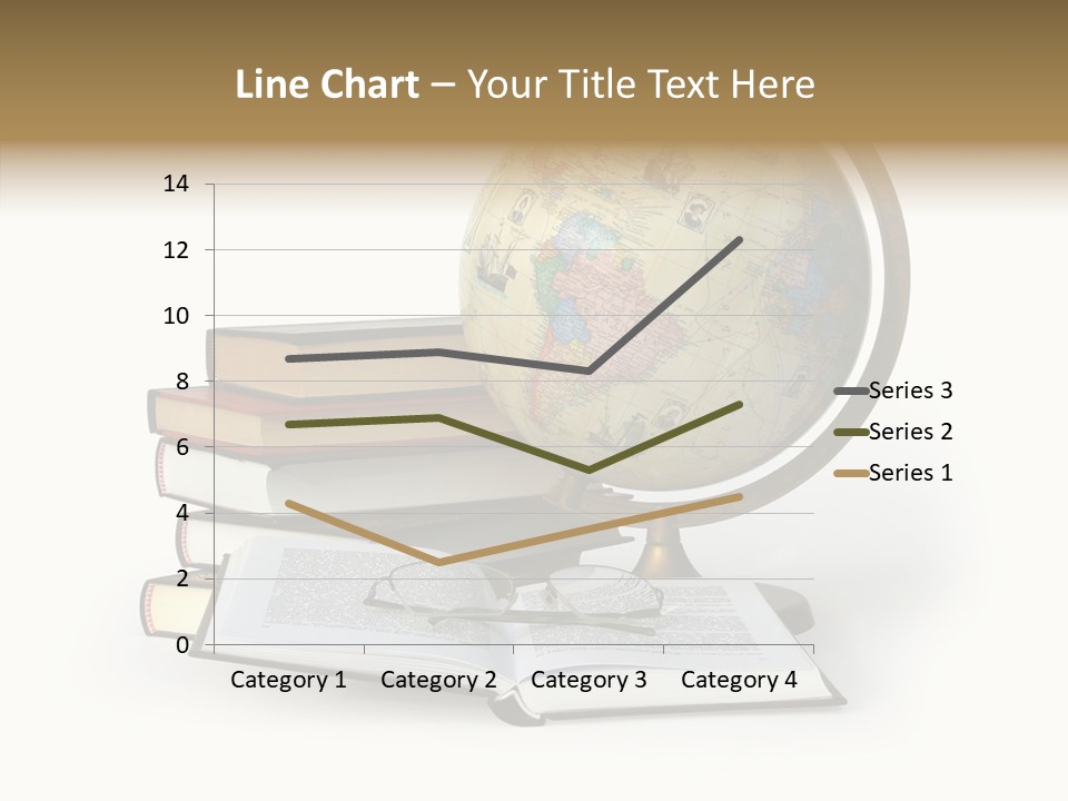 Bookcase Information Earth PowerPoint Template