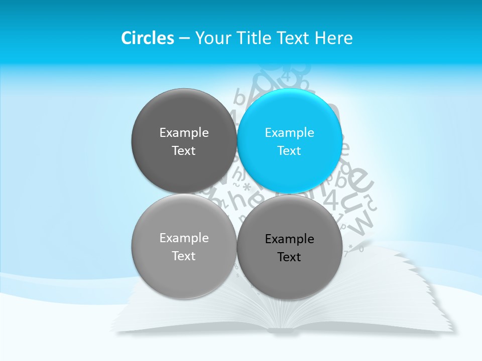 Symbol Pencil Text PowerPoint Template