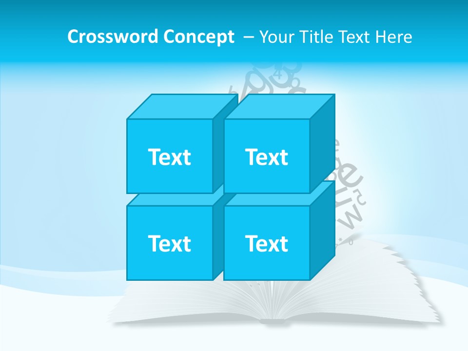 Symbol Pencil Text PowerPoint Template