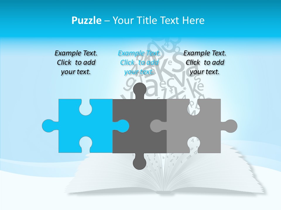 Symbol Pencil Text PowerPoint Template