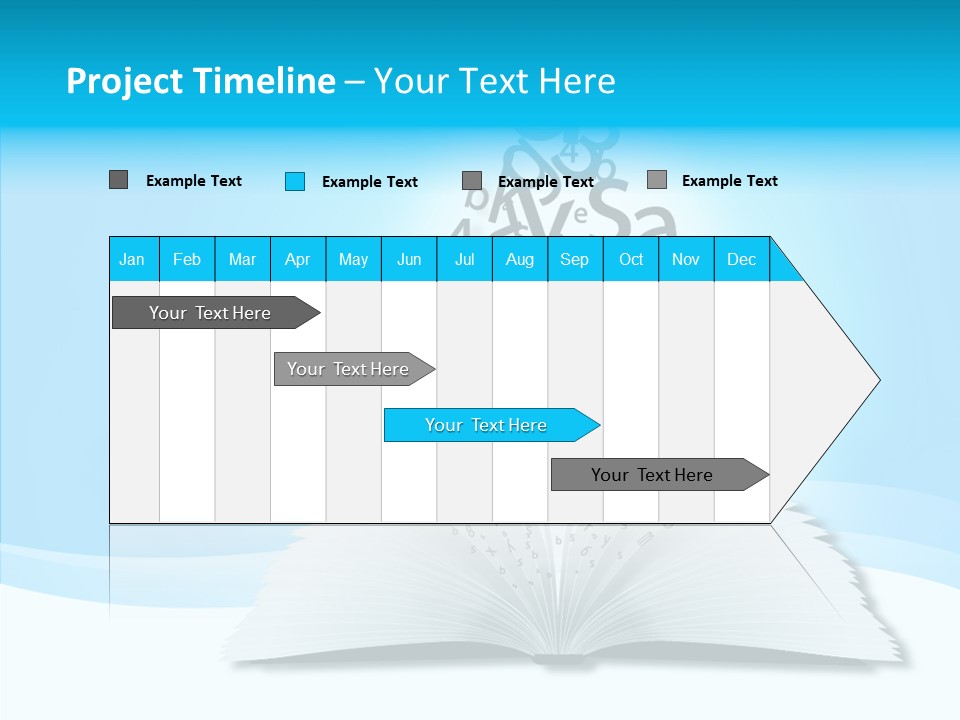 Symbol Pencil Text PowerPoint Template