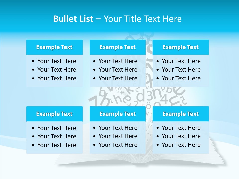 Symbol Pencil Text PowerPoint Template