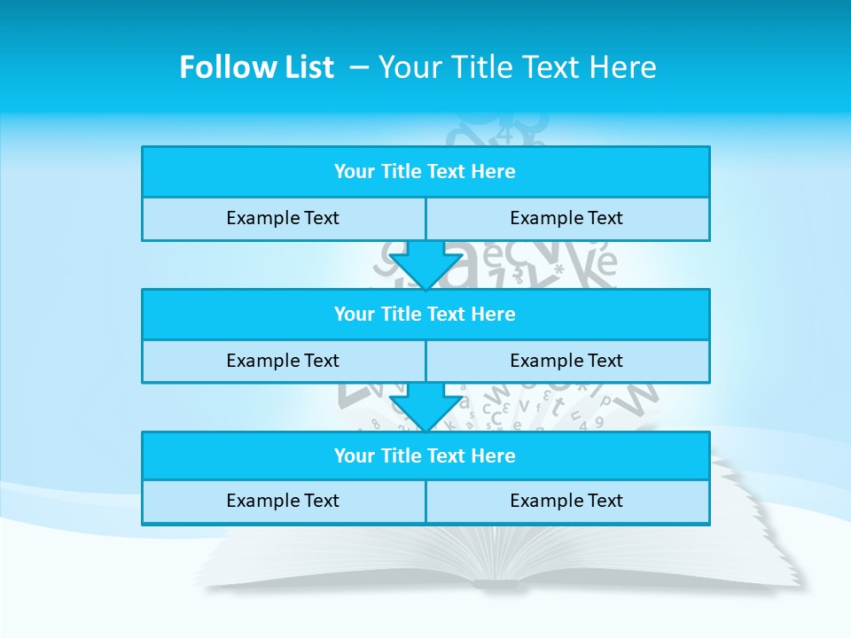 Symbol Pencil Text PowerPoint Template