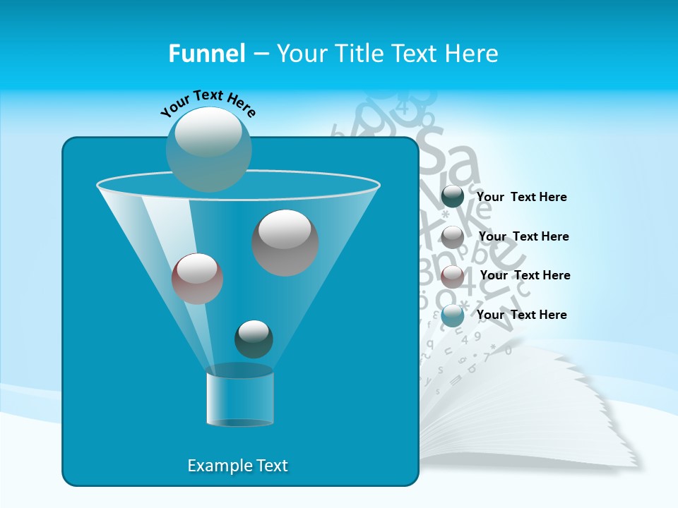 Symbol Pencil Text PowerPoint Template