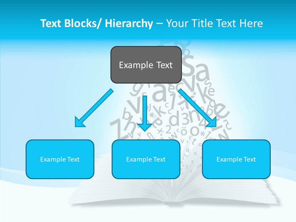 Symbol Pencil Text PowerPoint Template