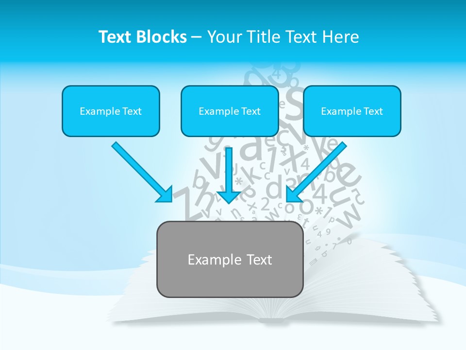 Symbol Pencil Text PowerPoint Template
