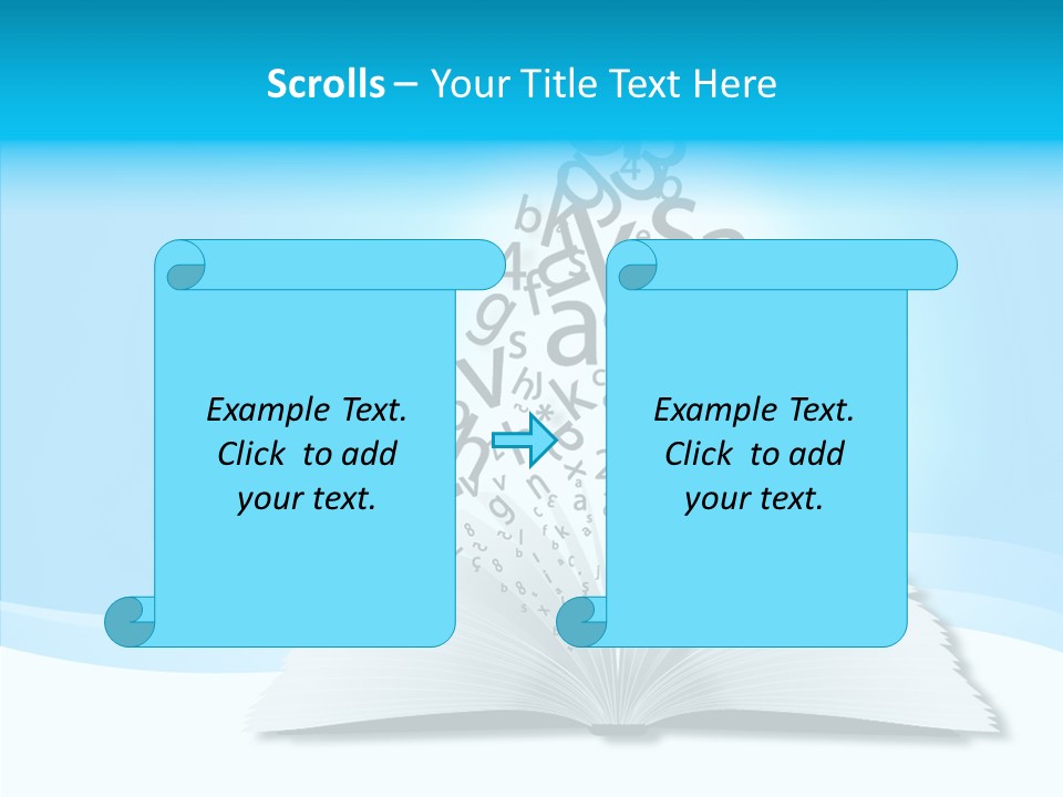 Symbol Pencil Text PowerPoint Template