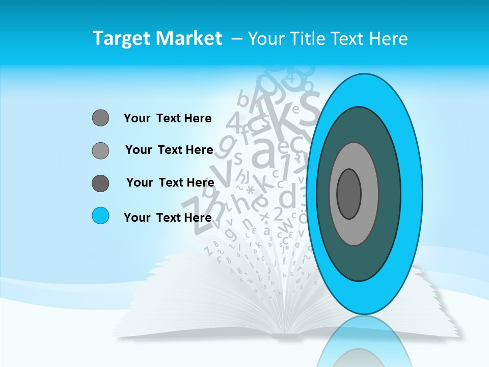 Symbol Pencil Text PowerPoint Template