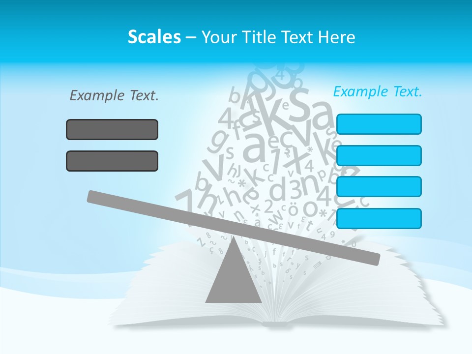Symbol Pencil Text PowerPoint Template