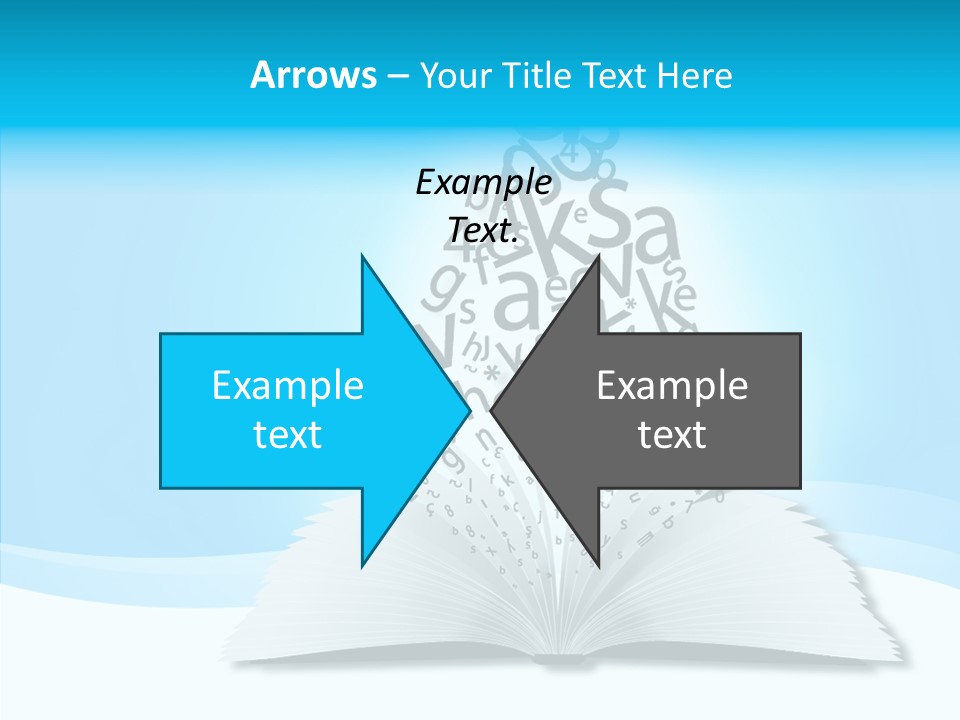 Symbol Pencil Text PowerPoint Template