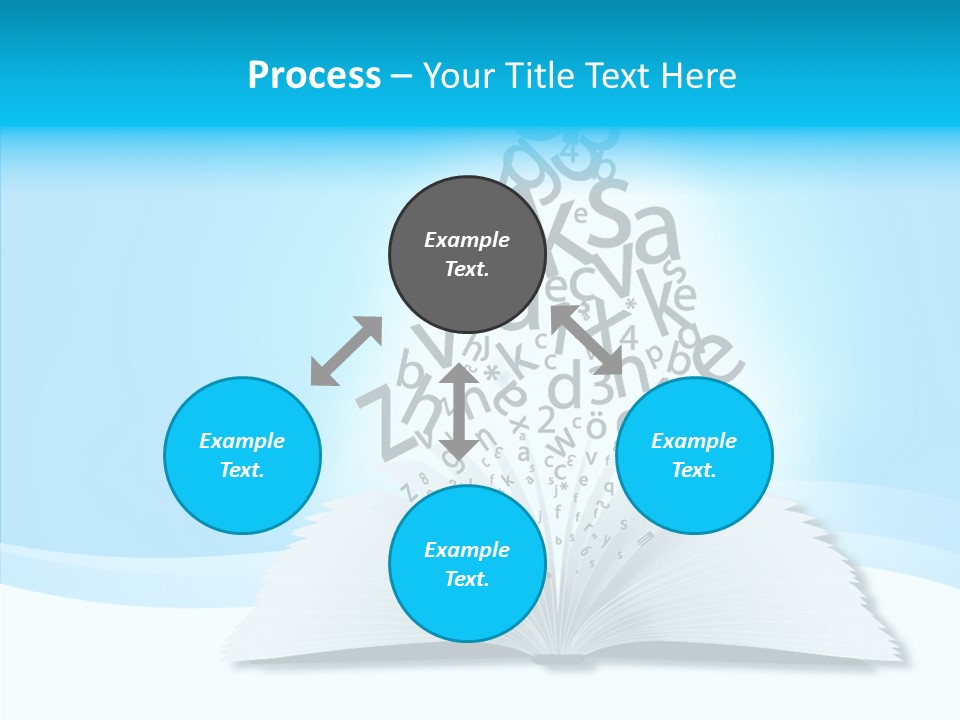 Symbol Pencil Text PowerPoint Template