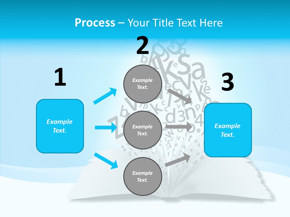Symbol Pencil Text PowerPoint Template