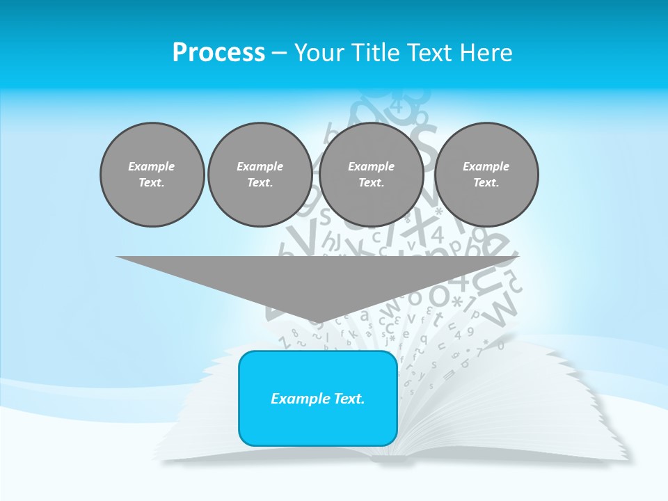 Symbol Pencil Text PowerPoint Template