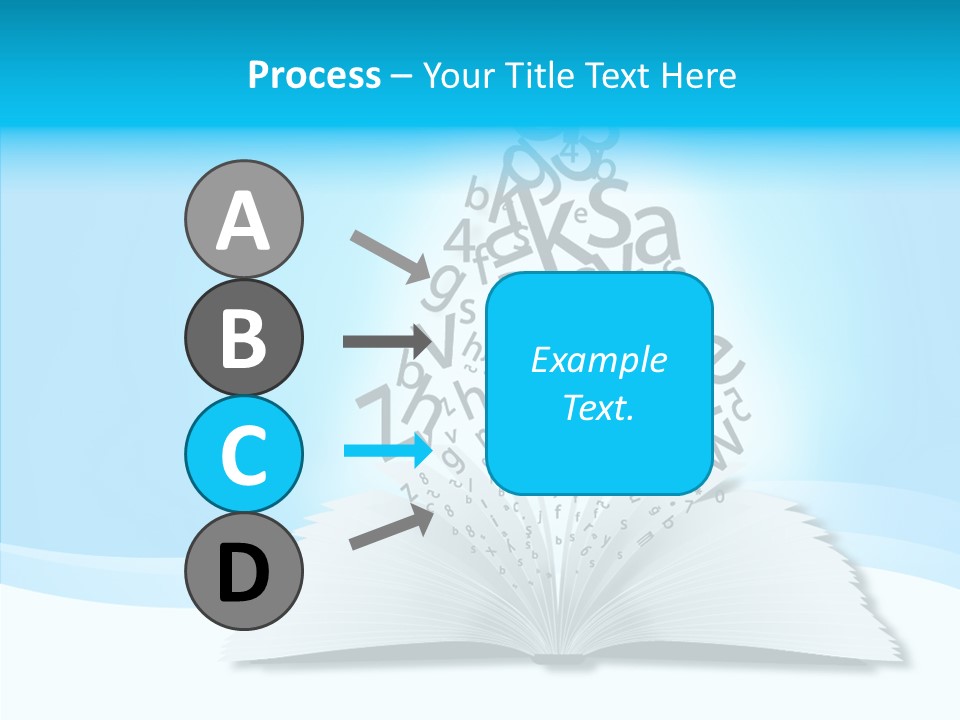 Symbol Pencil Text PowerPoint Template