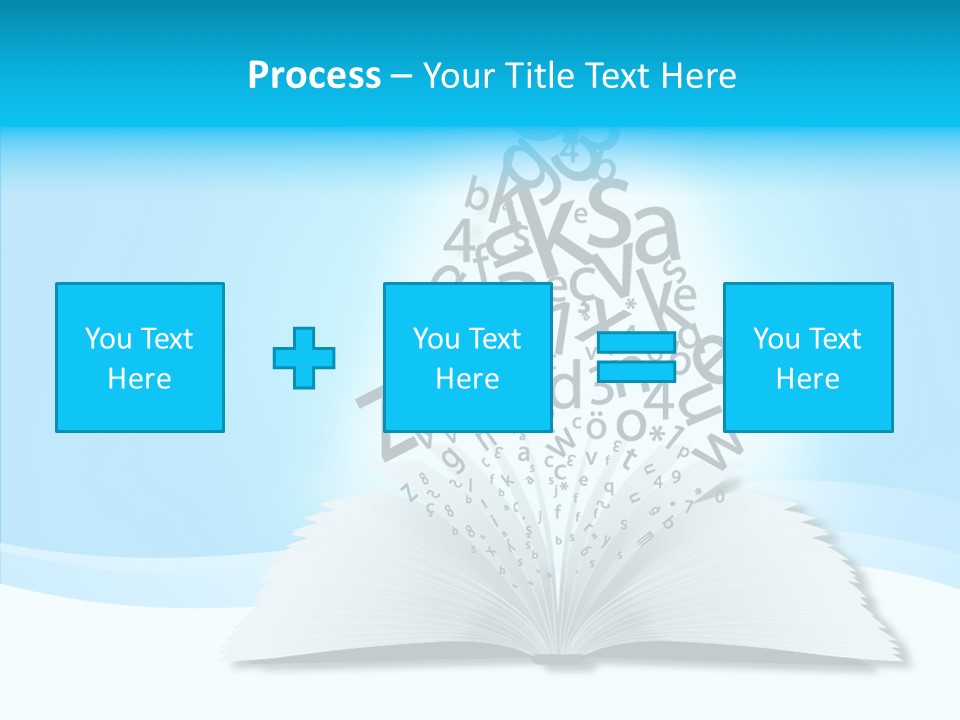 Symbol Pencil Text PowerPoint Template