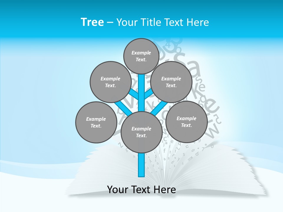 Symbol Pencil Text PowerPoint Template