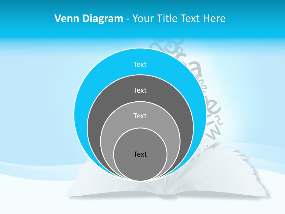 Symbol Pencil Text PowerPoint Template