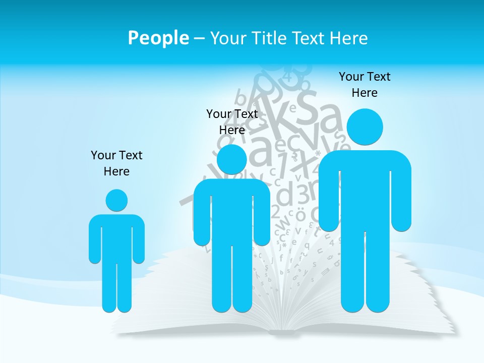 Symbol Pencil Text PowerPoint Template